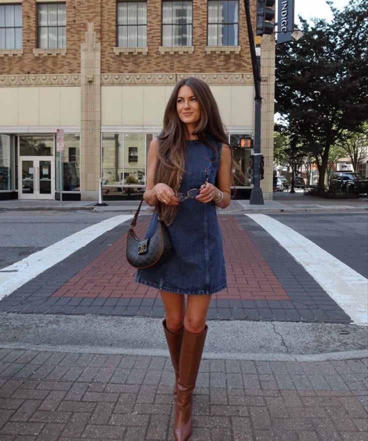 20 Denim Dresses That Will Elevate Your Summer Outfits (You Won't Believe #5!) - 6. The Belted Beauty 1