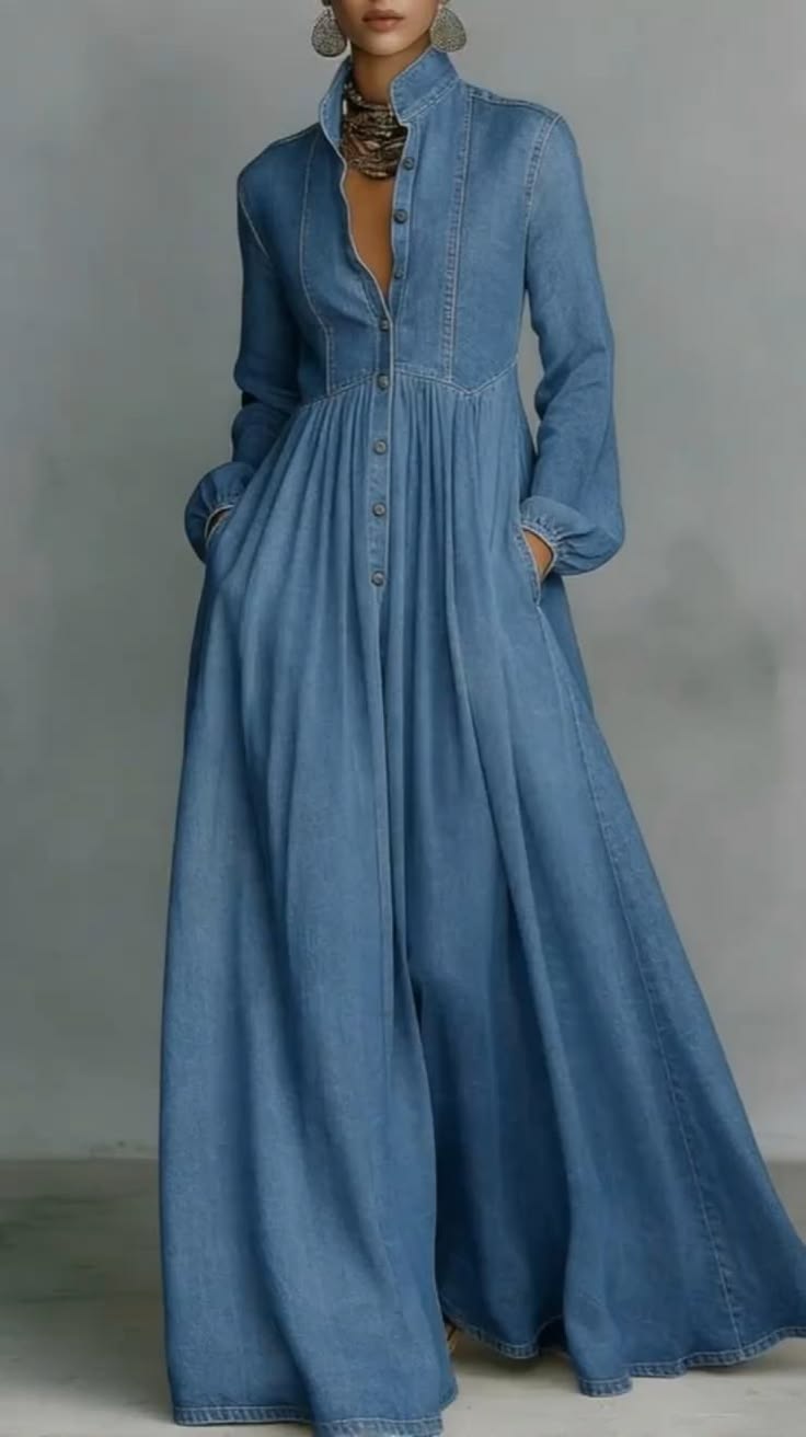 20 Denim Dresses That Will Elevate Your Summer Outfits (You Won't Believe #5!) - 8. The Classic Button-Up 1
