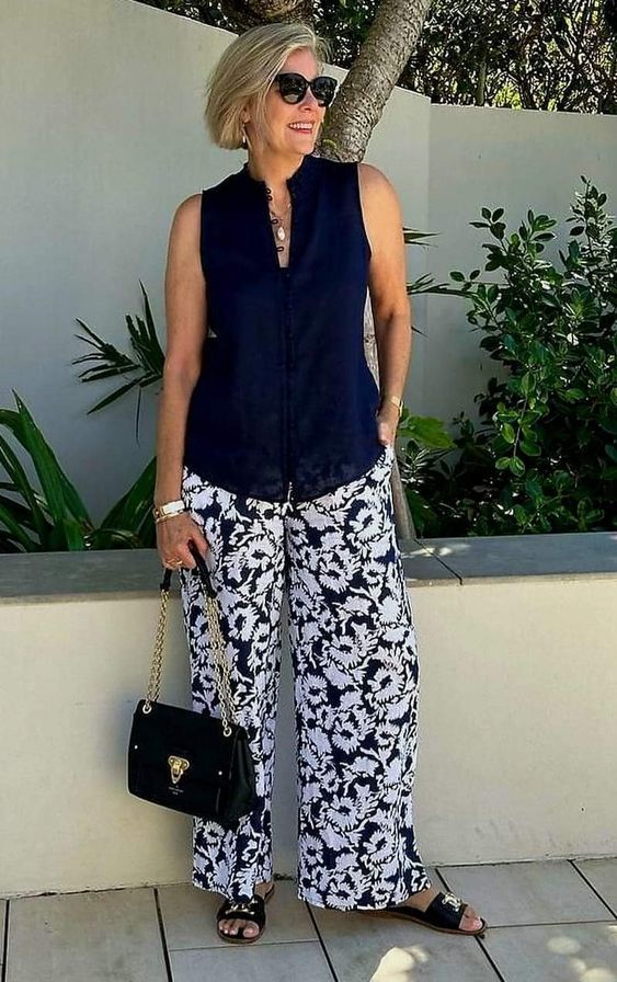 20 Fabulous Summer Outfits for Women Over 60 You Won't Want to Miss! - Bold Colors for a Statement Look 1