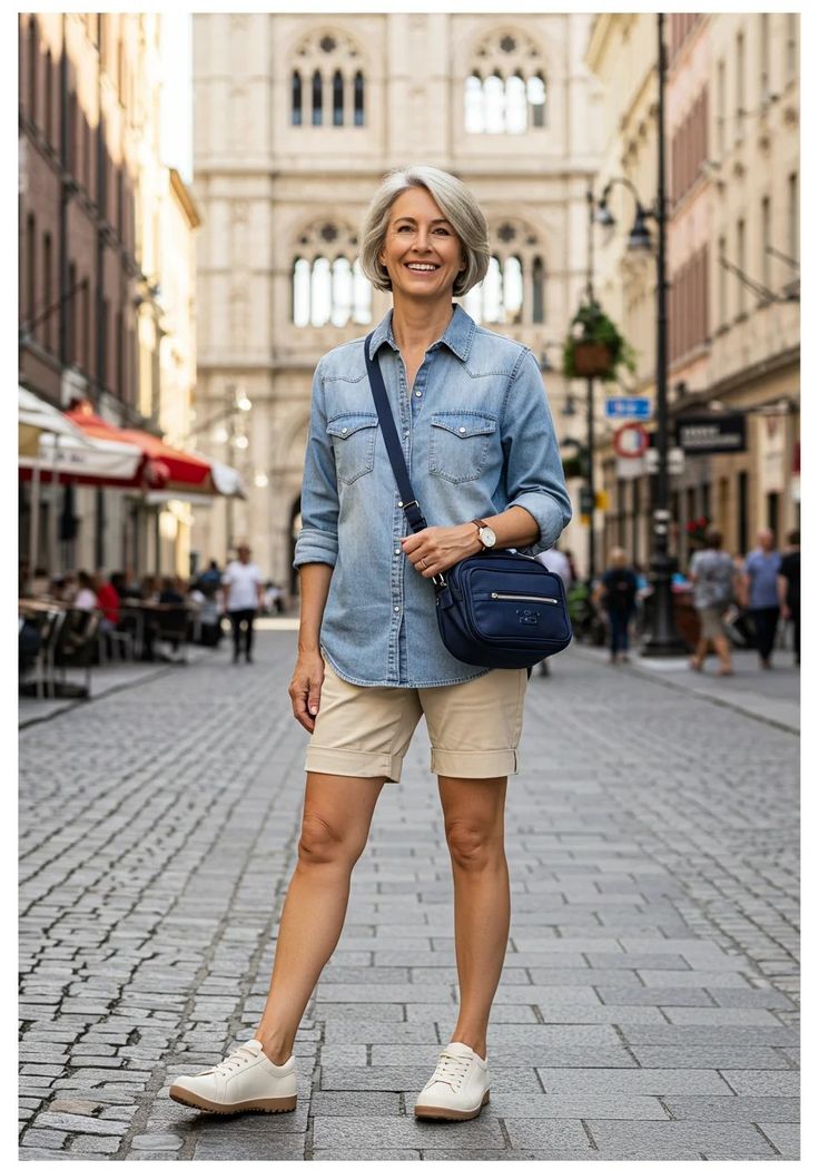 20 Fabulous Summer Outfits for Women Over 60 You Won't Want to Miss! - Casual Cool with a Twist 1