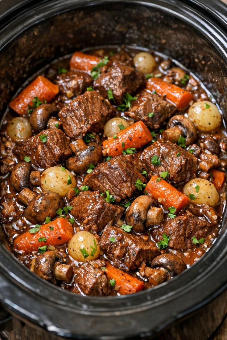 14 All-Day Crockpot Recipes That Will Make Dinner a Breeze (You Won't Believe #15!) - Classic Beef Stew 1