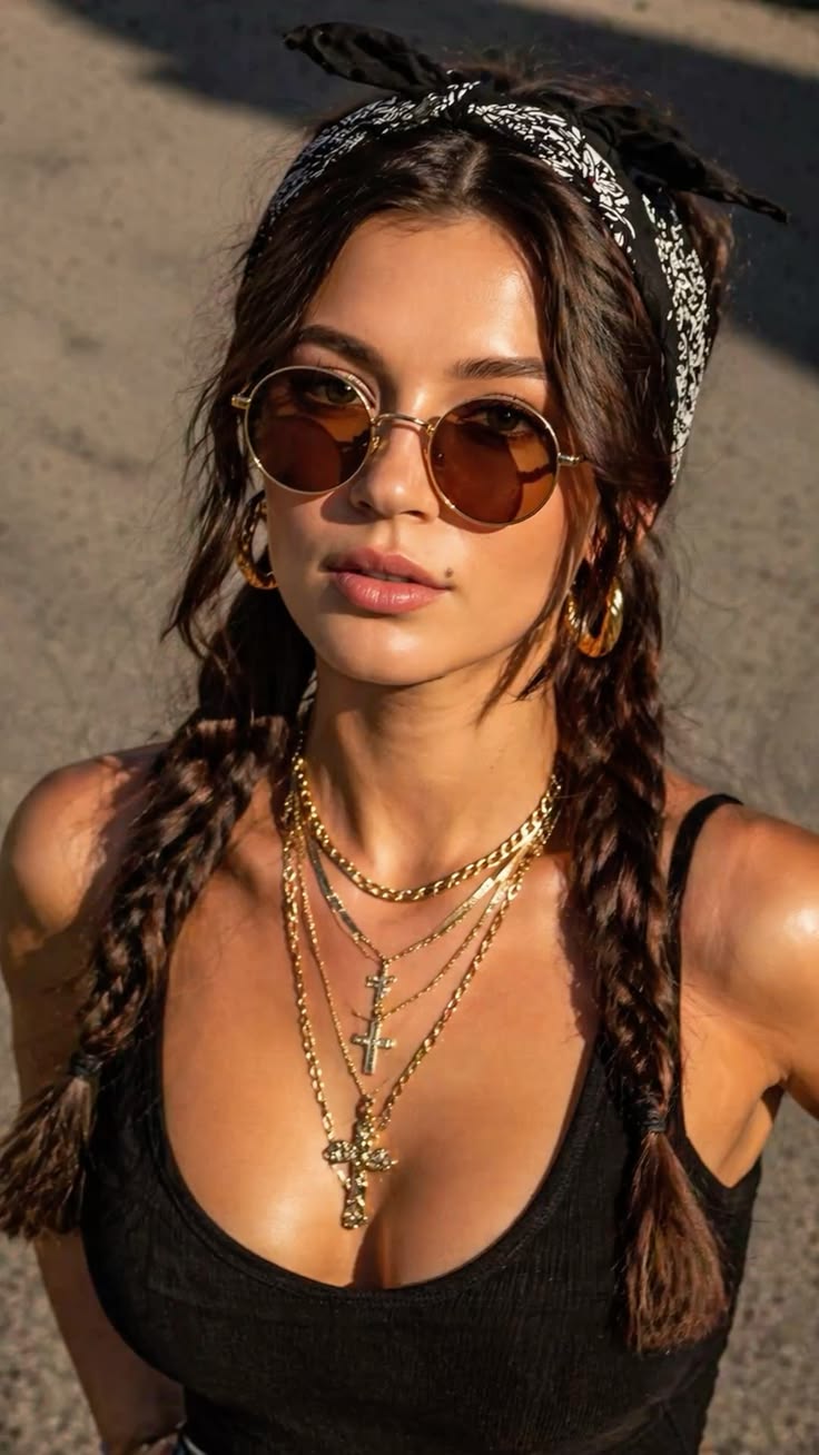 20 Stunning Bandana Hairstyles That Will Transform Your Look Instantly! - The Urban Edge 1