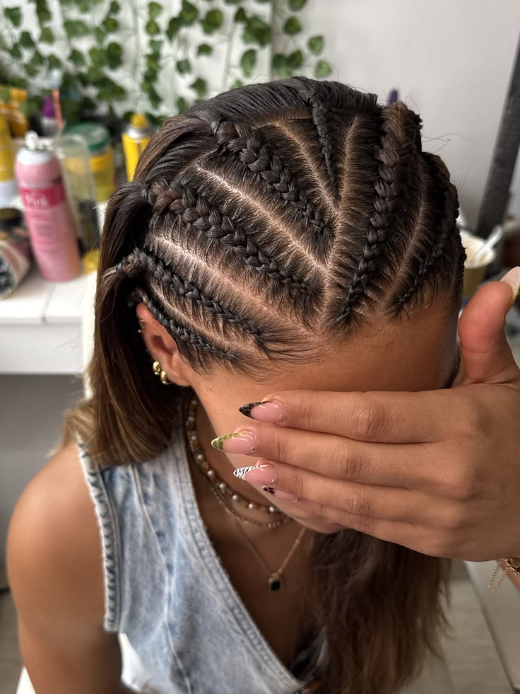 20 Stunning Braided Cornrow Hairstyles You Need to Try (Your Friends Will Be Jealous!) - Creative Patterns 1