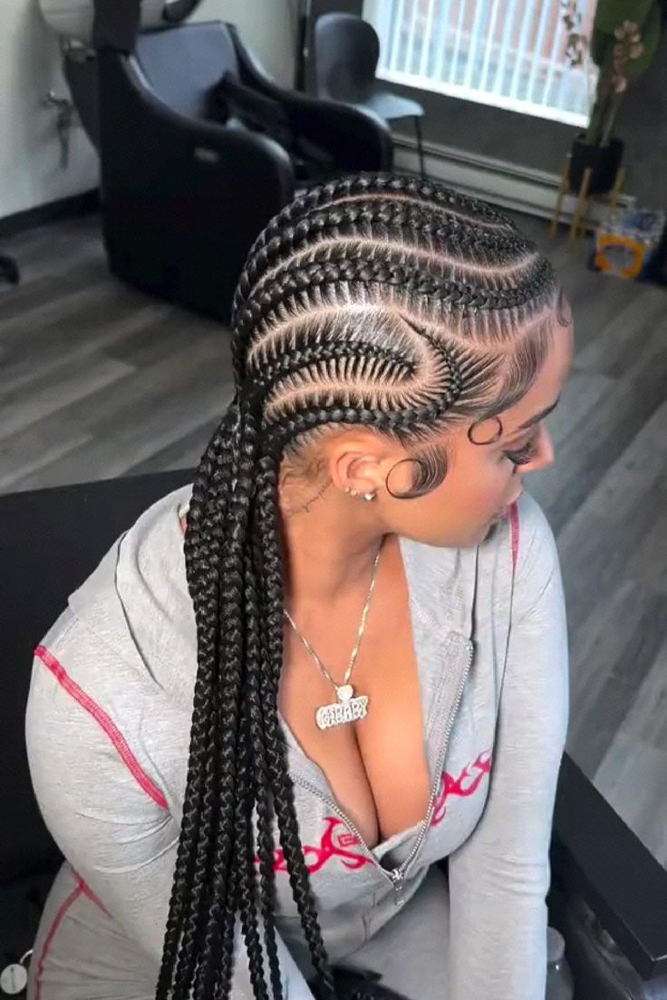 20 Stunning Braided Cornrow Hairstyles You Need to Try (Your Friends Will Be Jealous!) - Sleek and Chic 1