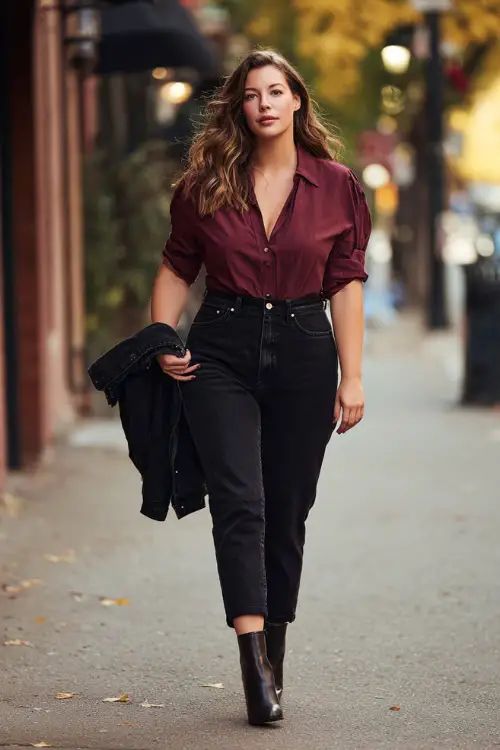 20 Stunning Date Night Outfits for Curvy Women That'll Make Heads Turn! - Sophisticated Elegance 1