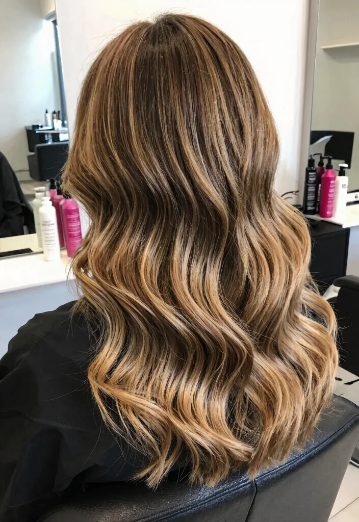 20 Stunning Hair Color Ideas for Brunettes That Will Transform Your Look! - 11. Sandy Blonde Babylights 1