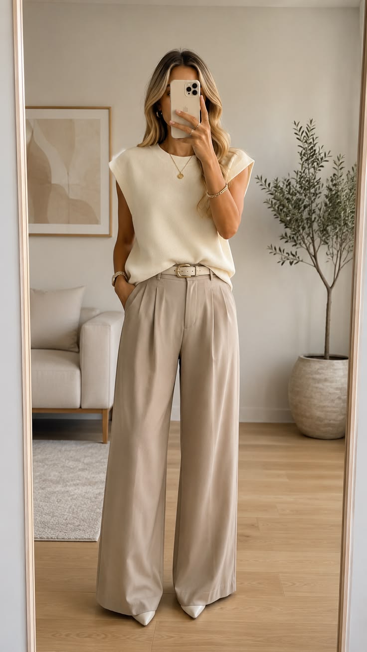 20 Wide-Leg Pants That Will Make You the Style Star This Summer! - The Final Touch: Completing Your Look 1