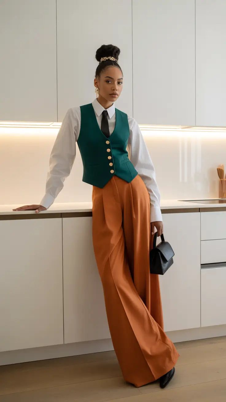 The Ultimate Business Attire Guide: 20 Outfits to Impress in the Office! - The Versatile Midi Dress 1