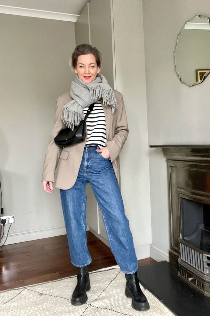 20 Chic Fall Looks for Women Over 50 That Will Turn Heads! - Effortless Elegance with Maxi Dresses 1