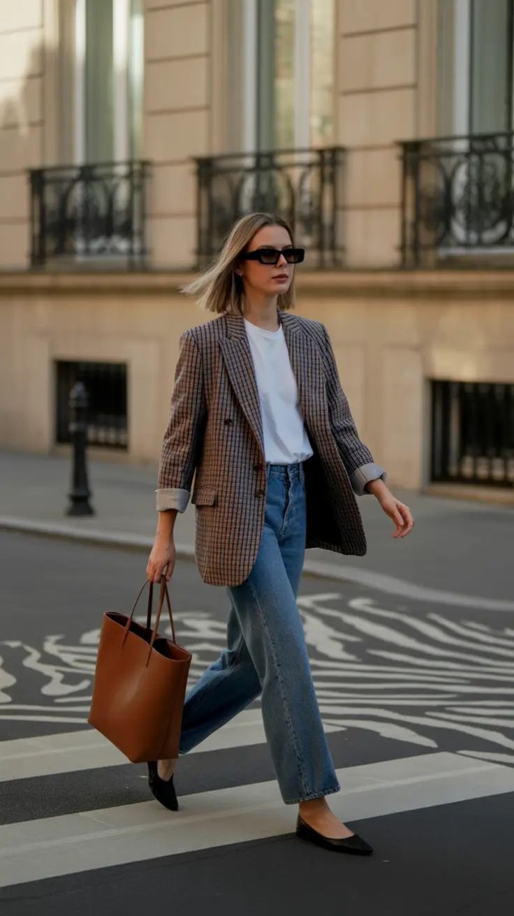 20 Fall Oversized Blazer Outfit Looks You'll Love - Timeless Classics 1