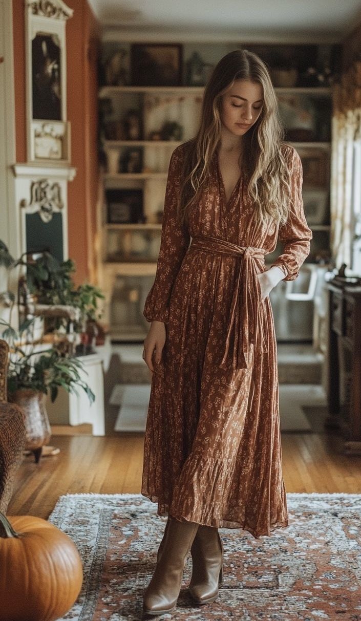 20 Flattering Fall Dresses for Every Body Type (You Won't Believe #7!) - 19. Chic Faux Leather Dress 1