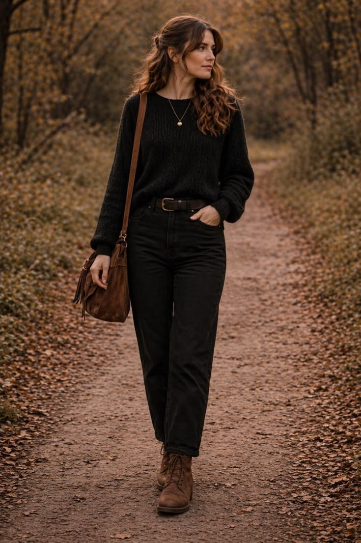 20 Petite-Friendly Fall Outfits That Will Make You Look Taller (You Won't Believe #7!) - Chic and Cozy Layers 1