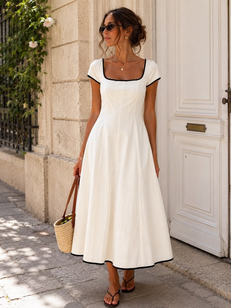 20 Affordable Summer Dresses That Look Designer! - Classic White 1