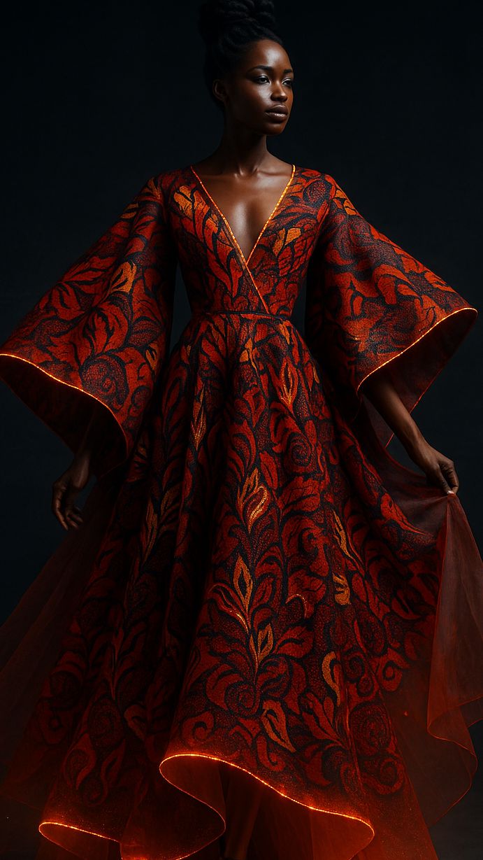 20 Breathtaking Ankara Ball Gowns That Will Make You the Belle of the Ball! - Artistic Flair 1