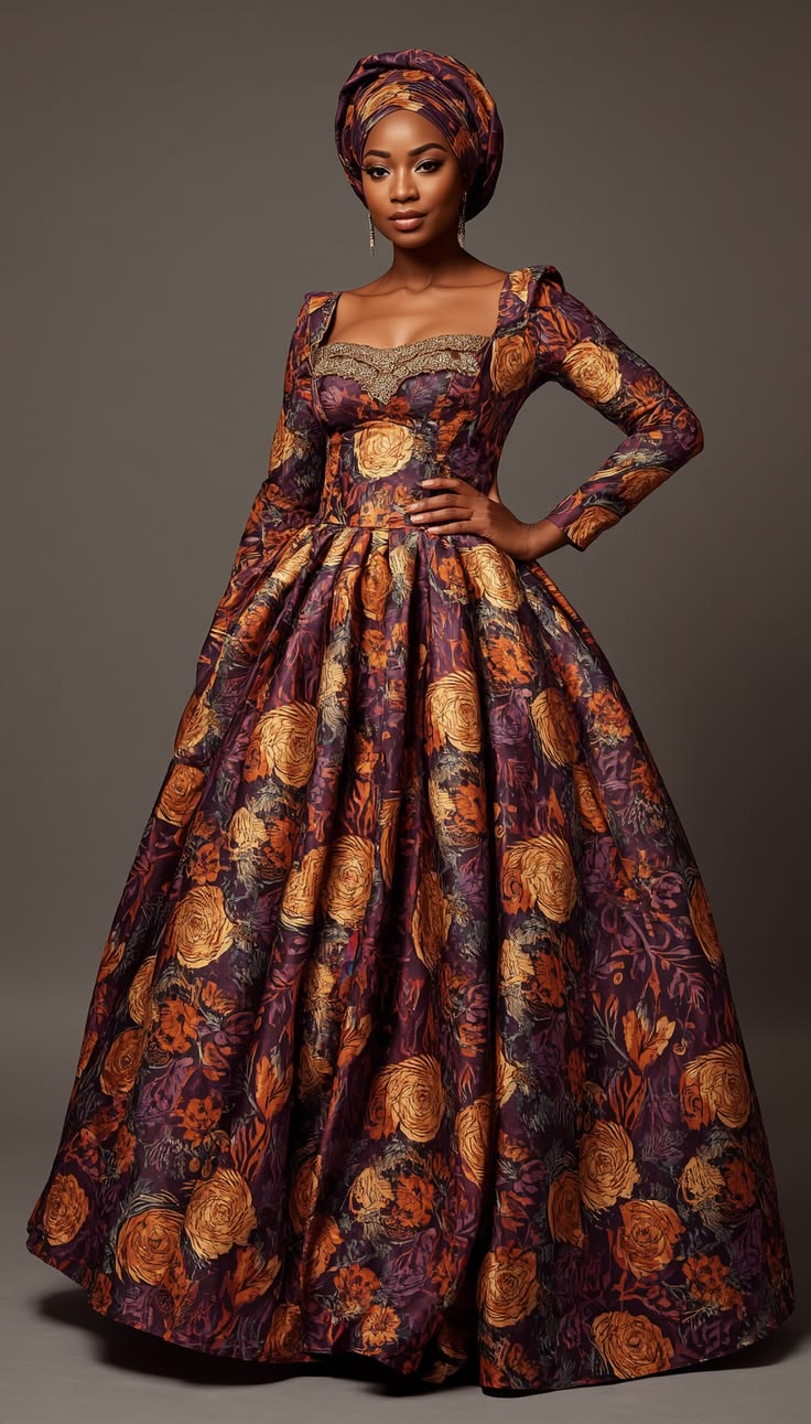 20 Breathtaking Ankara Ball Gowns That Will Make You the Belle of the Ball! - Bold and Beautiful 1