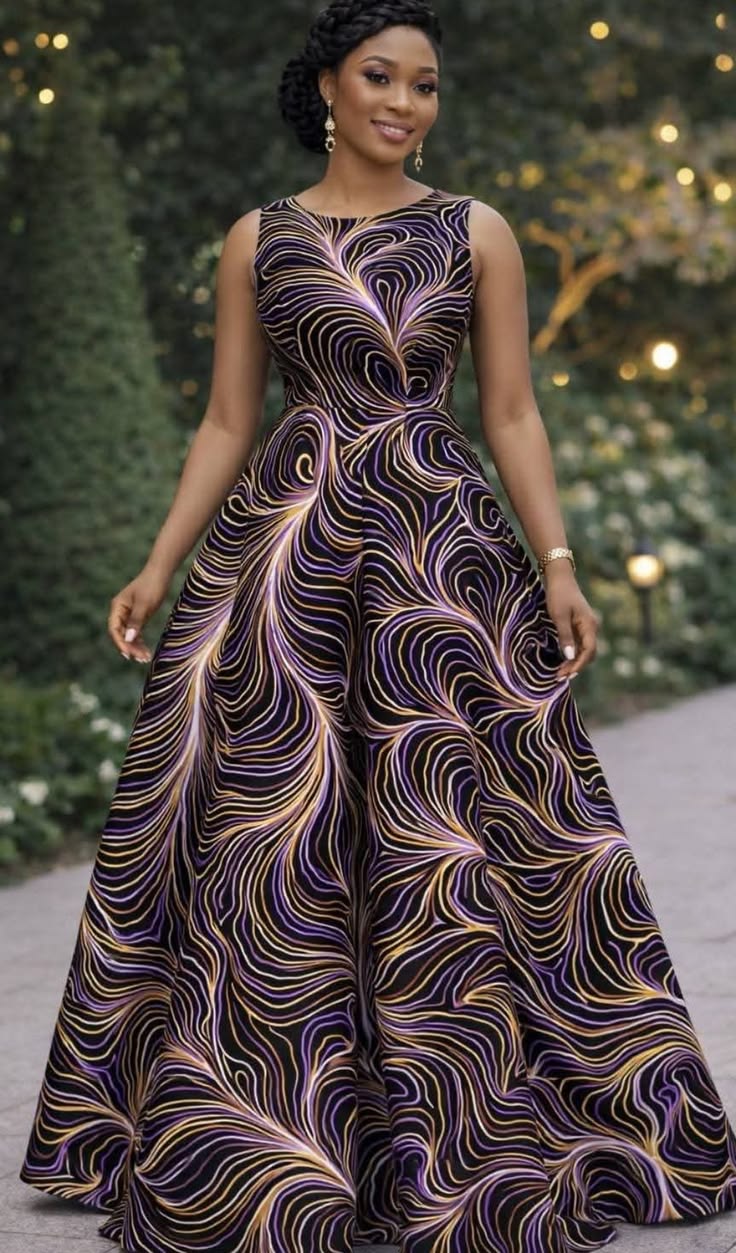 20 Breathtaking Ankara Ball Gowns That Will Make You the Belle of the Ball! - Enchanting Patterns 1