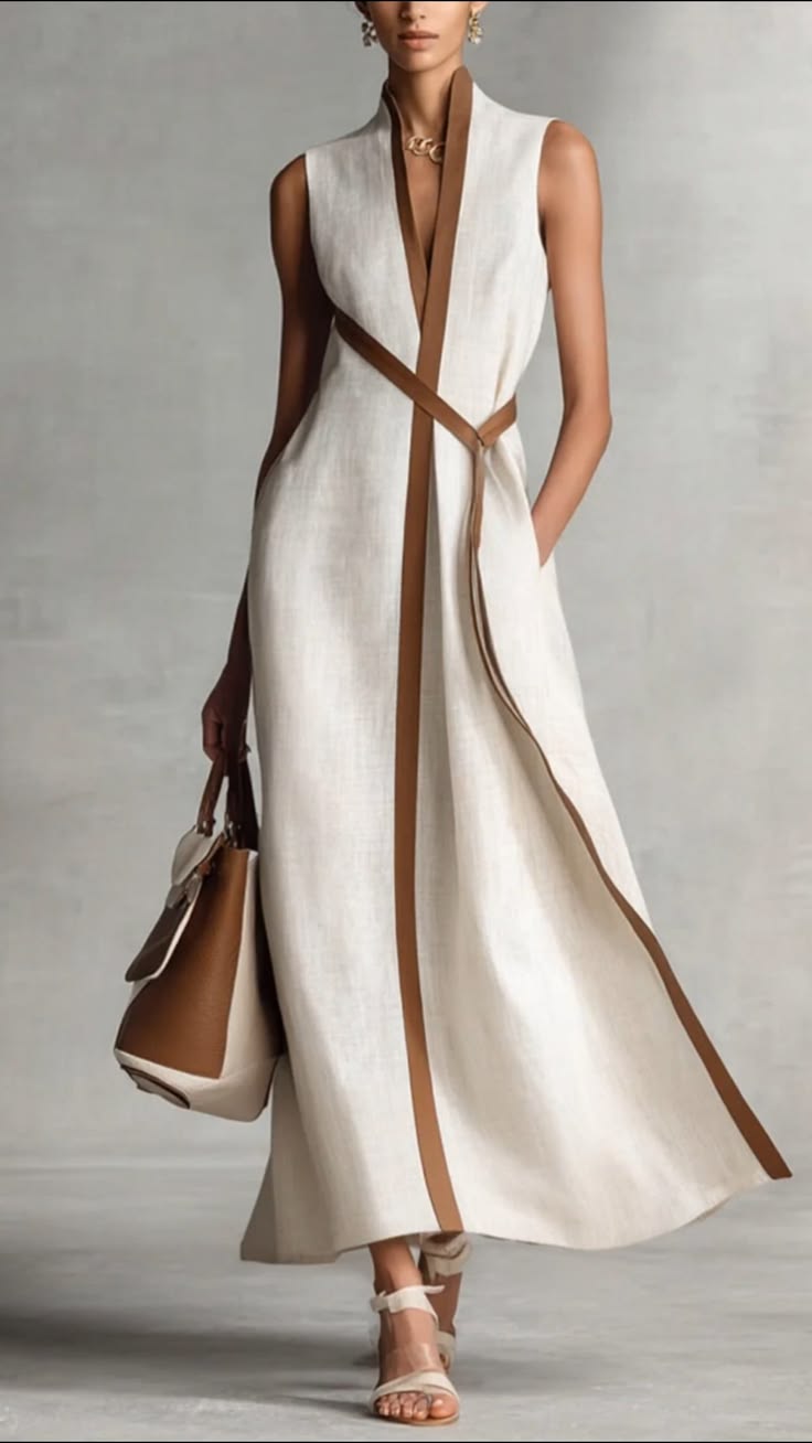 20 Linen Dresses Perfect for Hot Weather - 14. Modern Minimalism 1