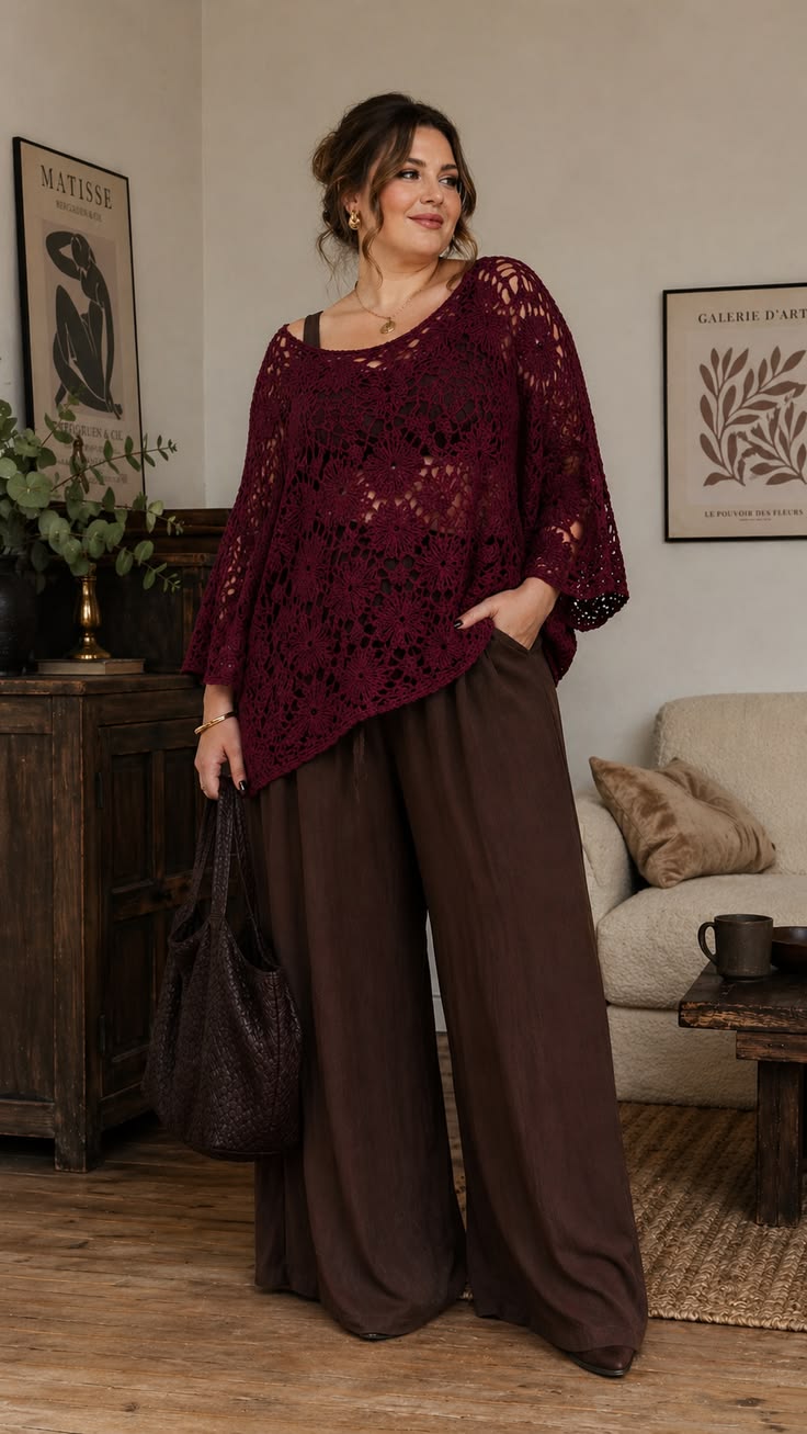 20 Must-Have Plus-Size Fall Outfits For Every Occasion (Wait Until You See #10!) - 17. Classic Trench Coat & Dress 1