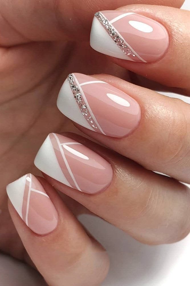 20 Stunning French Tip Nail Designs - Pastel Ombre French Tips 1