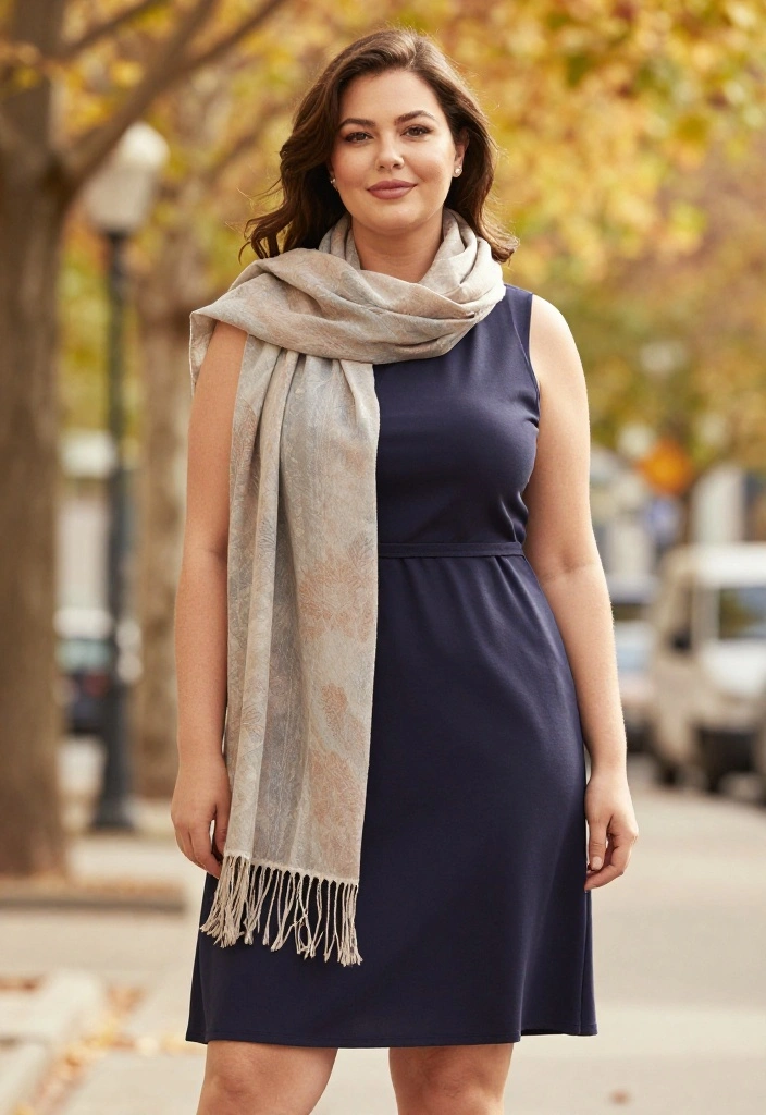18 Clever Ways to Style Summer Dresses for Fall (You Won't Believe #10!) - 4. Embrace the Power of Scarves 1