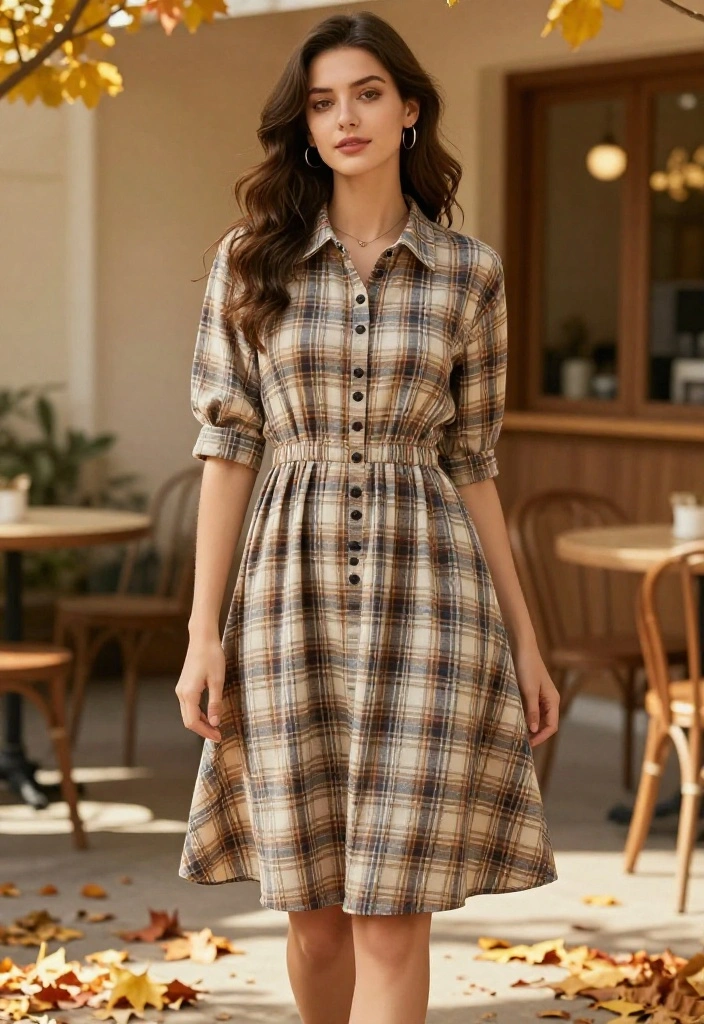 18 Clever Ways to Style Summer Dresses for Fall (You Won't Believe #10!) - 6. Layer with a Button-Up Shirt 1