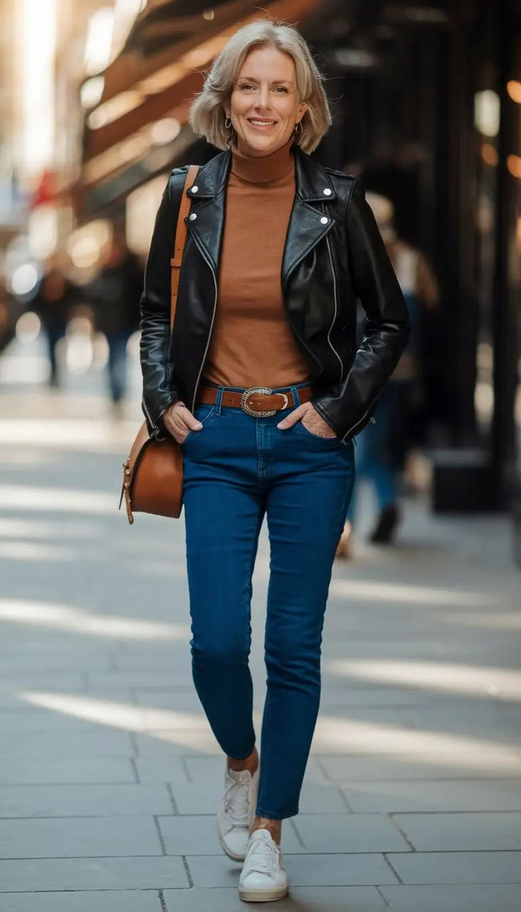 20 Chic Fall Outfits for Women Over 50 (Steal These Looks Now!) - Layered Looks for the Win 1