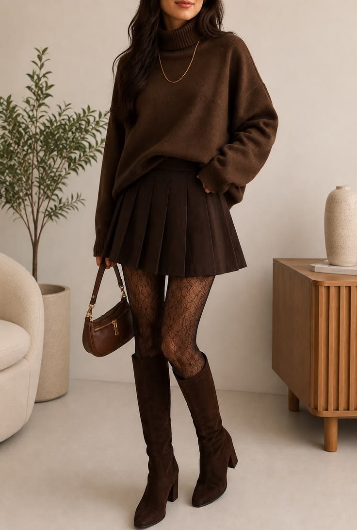 20 Cozy Fall Fashion Looks That Will Have You Ready for Pumpkin Spice Season! - Sweater Weather and Fall Colors 1