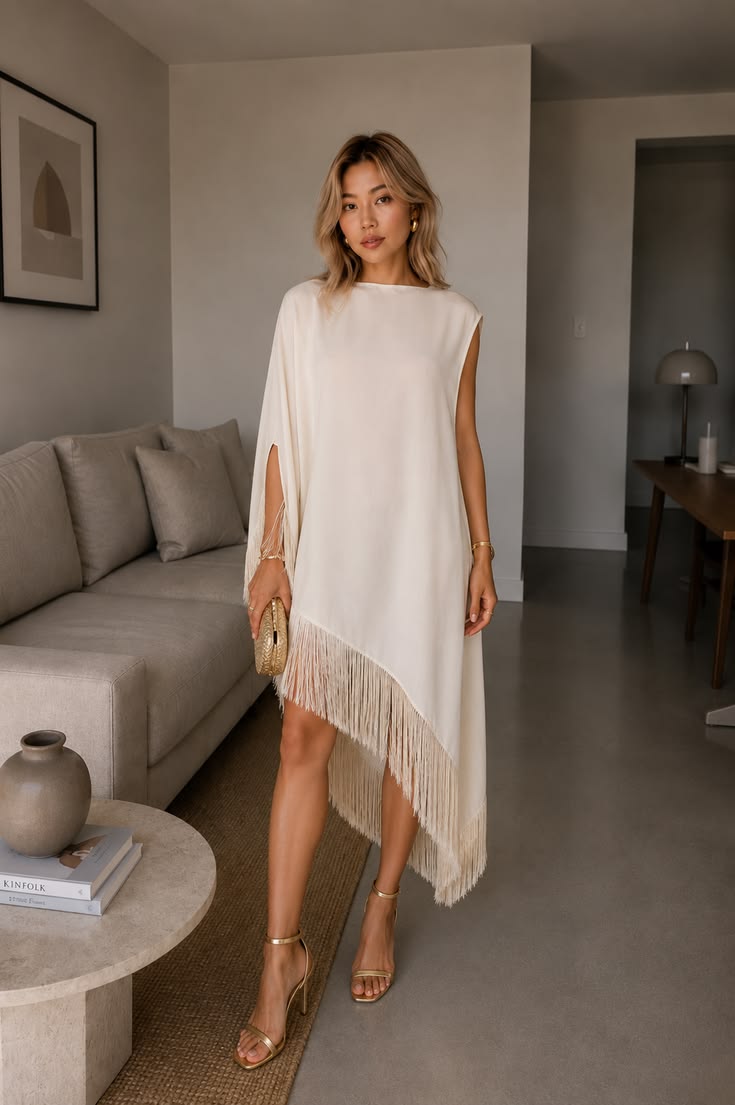20 Elegant Kaftan Mini Dress Ideas for Parties, Dates, and Nights Out (Prepare for Compliments!) - 18. Peacock Garden Print Kaftan 1