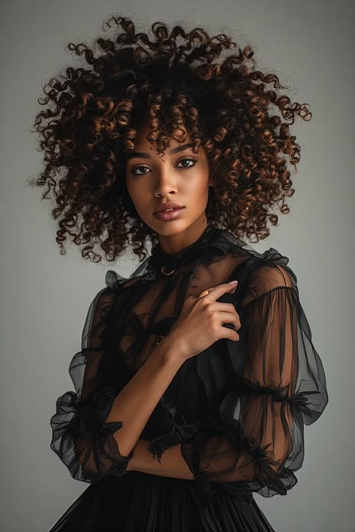 20 Expert Tips for Maintaining Your Voluminous Curly Afro Like a Pro! - 17. Embrace Color with Caution 1