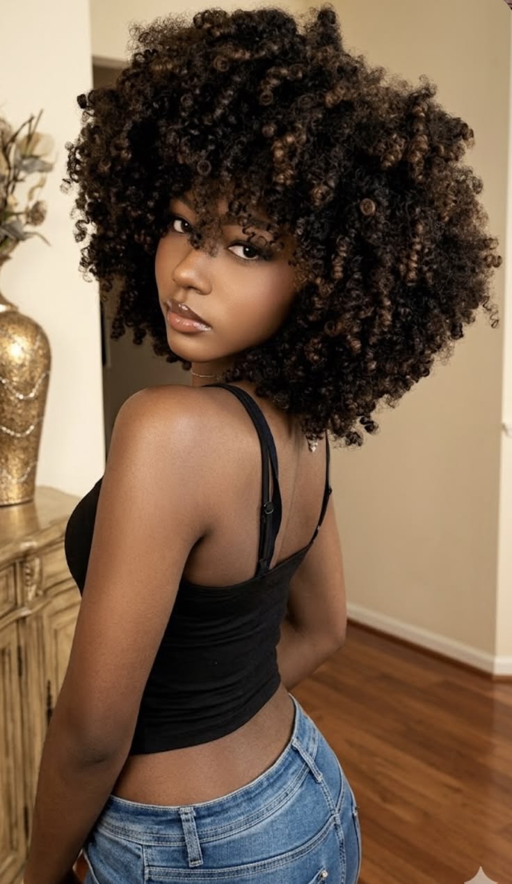 20 Expert Tips for Maintaining Your Voluminous Curly Afro Like a Pro! - 2. Embrace the 'Pineapple' Method 1
