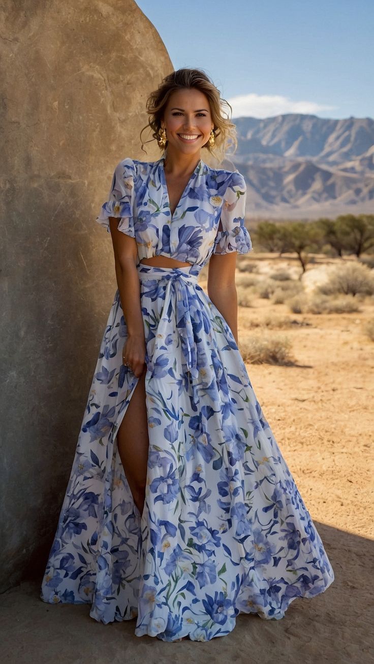20 Jaw-Dropping Maxi Dress Outfit Ideas You Need to Try This Summer! - Maxi Dress for a Day at the Beach 1