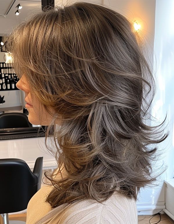 20 Layered Hairstyles That Instantly Add Volume and Movement (Wait Until You See #20!) - 15. The Smoky Mushroom Layered Cut 1