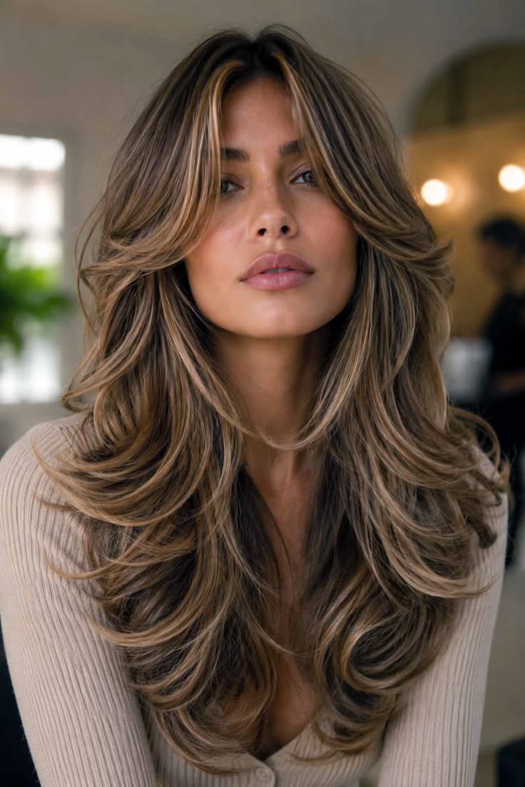 20 Layered Hairstyles That Instantly Add Volume and Movement (Wait Until You See #20!) - 6. The Bronde Butterfly Blowout 1
