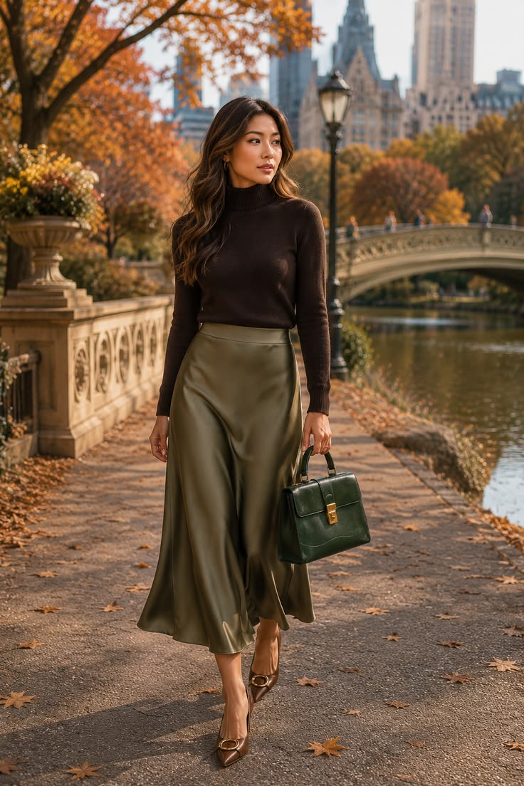 20 Luxury Chic Fall Outfits That Will Make You the Envy of Everyone! - Autumnal Office Chic 1