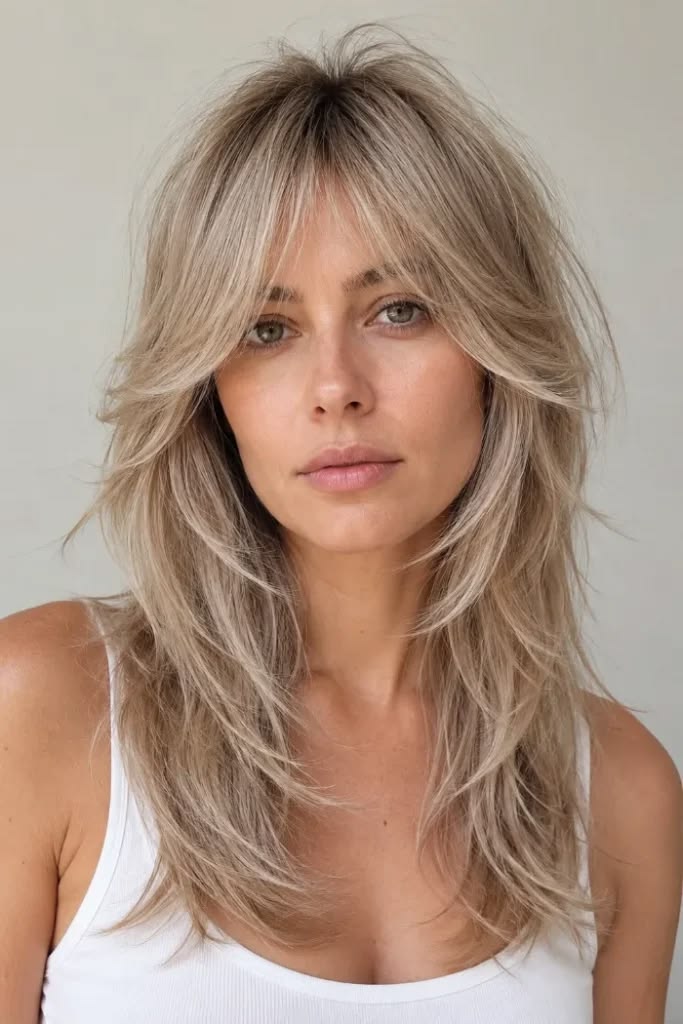 20 Stunning Wolf Cut Hairstyles You Need to Try Right Now (Number 7 Will Blow Your Mind!) - 18. The Shimmering Wolf Cut 1