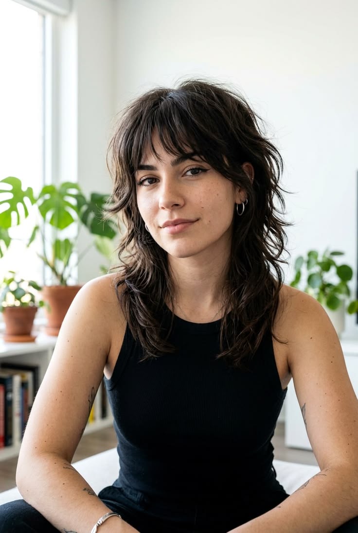 20 Stunning Wolf Cut Hairstyles You Need to Try Right Now (Number 7 Will Blow Your Mind!) - 4. Shaggy and Full of Life 1