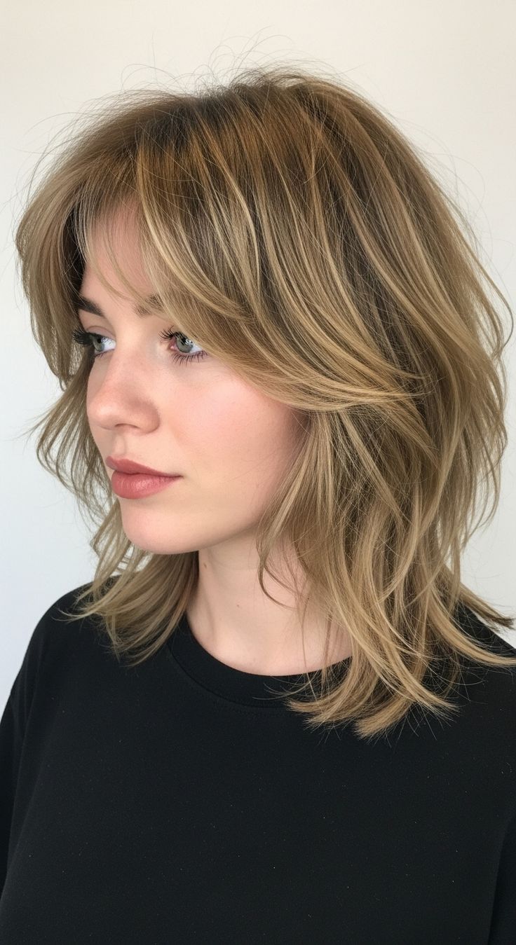 20 Stunning Wolf Cut Hairstyles You Need to Try Right Now (Number 7 Will Blow Your Mind!) - 8. Natural and Effortlessly Chic 1