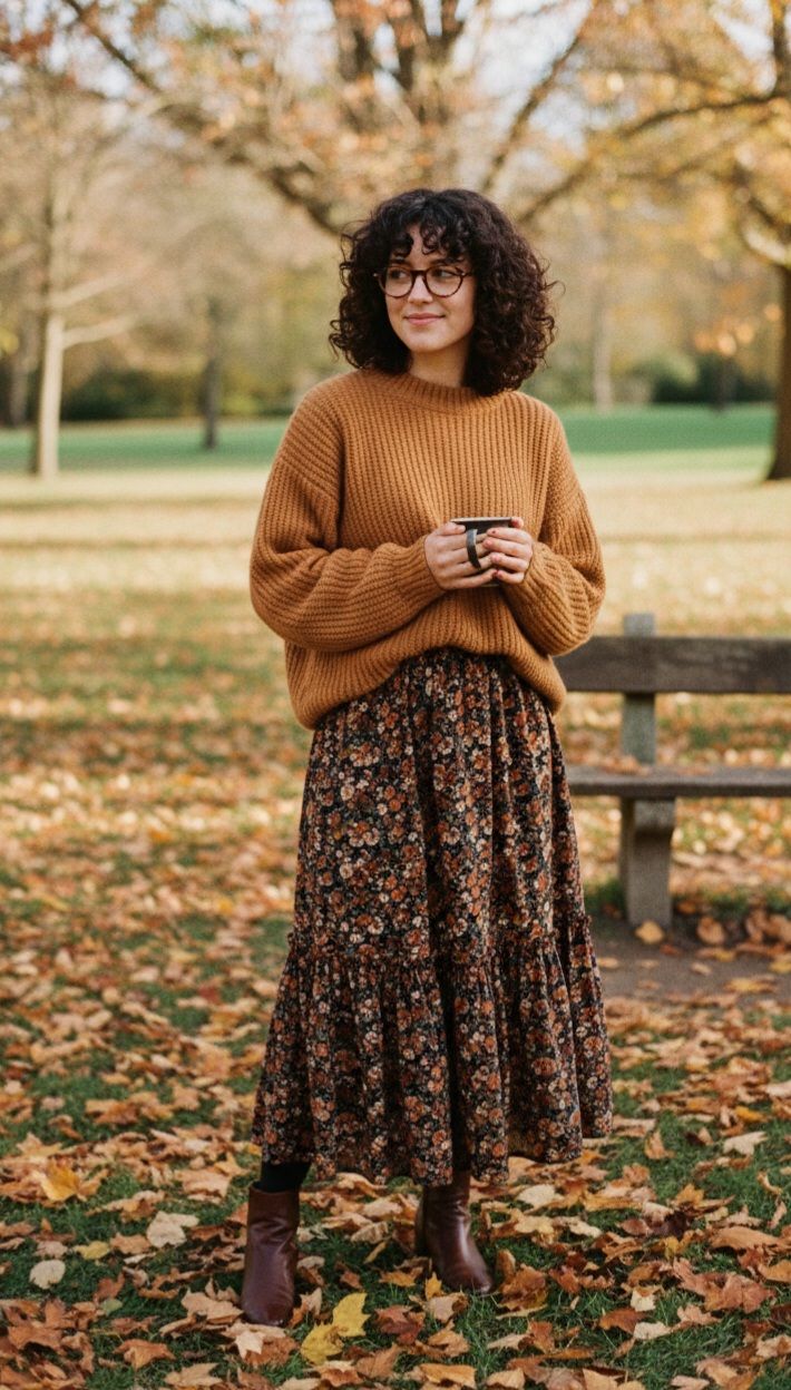 20 Trendy Thanksgiving Looks That'll Make You the Talk of the Table (Especially #3!) - 8. Polished Yet Comfortable 1