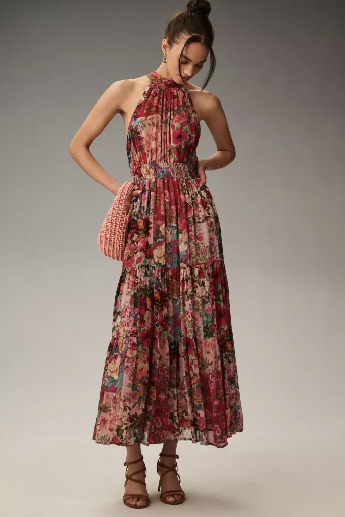 20 Fall Floral Wedding Guest Dresses for a Romantic Autumn Look - 20. The Autumn Floral Capsule: One Dress, Three Moods 1